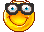 goofy glasses Slack emoji