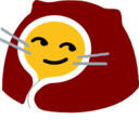 meow comfysmirk Slack emoji