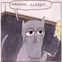haha classic cat Slack emoji