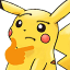 pikachu think Slack emoji