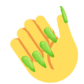 green nails Slack emoji