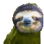 party sloth Slack emoji