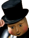 sir hat Slack emoji