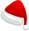 santa hat Slack emoji