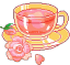 pink tea Slack emoji