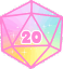 20 crystal Slack emoji