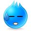 sweating Slack emoji