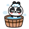 panda tub Slack emoji