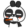 panda brushteeth Slack emoji