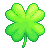 4leaf clover Slack emoji