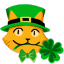 saintpattys cat Slack emoji