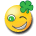 irish wink Slack emoji