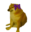 cheems girl Slack emoji