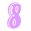 number 8 bubble Slack emoji