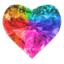 rainbow diamond heart Slack emoji