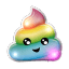 rainbow poop Slack emoji