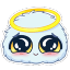 angel fluff Slack emoji