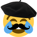 beret lol Slack emoji