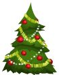 moving christmas tree Slack emoji