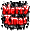 neon merry xmas Slack emoji