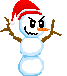 evil snowman Slack emoji