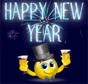 happy new year Slack emoji
