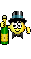 new year champgne Slack emoji