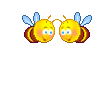 loving bees Slack emoji