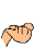 the finger Slack emoji