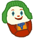 joker bean Slack emoji