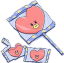 heart candies Slack emoji
