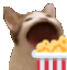 popcat popcorn Slack emoji