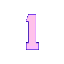 number one purple Slack emoji