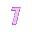 number seven bold purple Slack emoji