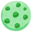 green cookie Slack emoji