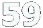 number 59 white shadow Slack emoji