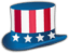 4th july hat Slack emoji