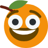 annoying orange Slack emoji