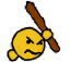 stick holding Slack emoji