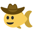 cowboy fish Slack emoji