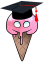 graduation icecream Slack emoji