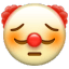 sad clown Slack emoji