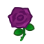 violet rose Slack emoji