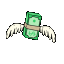 flying money Slack emoji