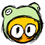 frog costume Slack emoji