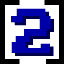pixel number two Slack emoji