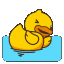 duck dive Slack emoji