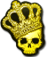 skull crown Slack emoji