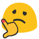 hurt finger blob Slack emoji