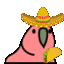 sombrero parrot Slack emoji
